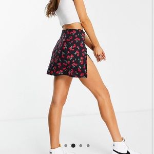 Motel // mini cherry skirt